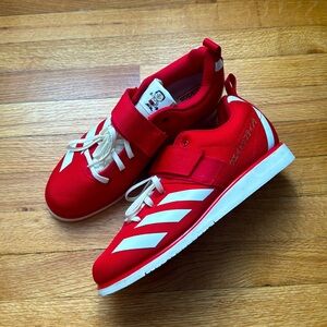 Adidas Powerlift Japan Low Canvas Trainers EG5175 Red/White Men’s US 10/UK9.5